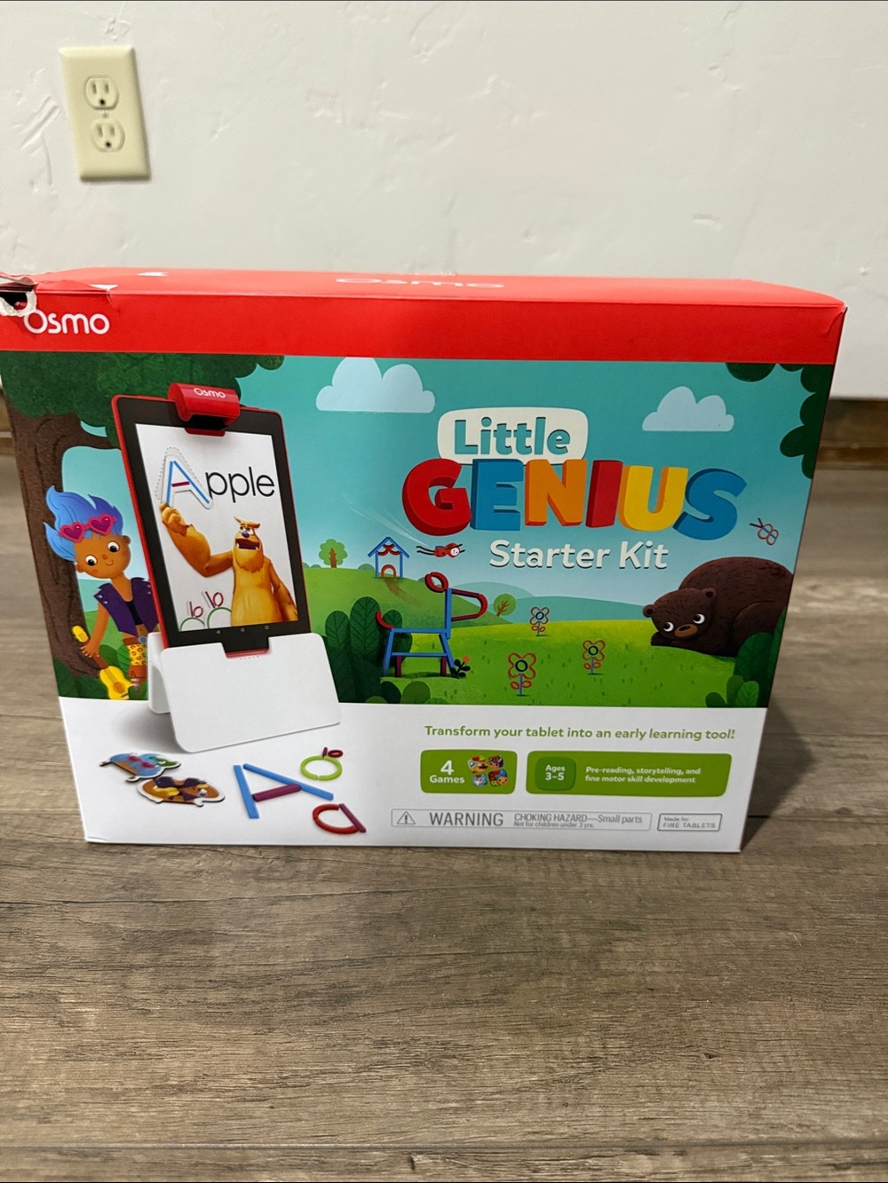 Osmo Little Genius Starter Kit - Red/White